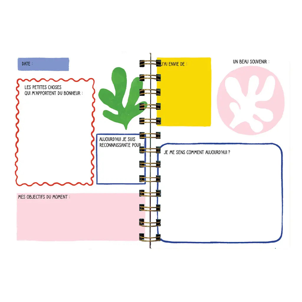 CARNET DE GRATITUDE - CARTES D'ART