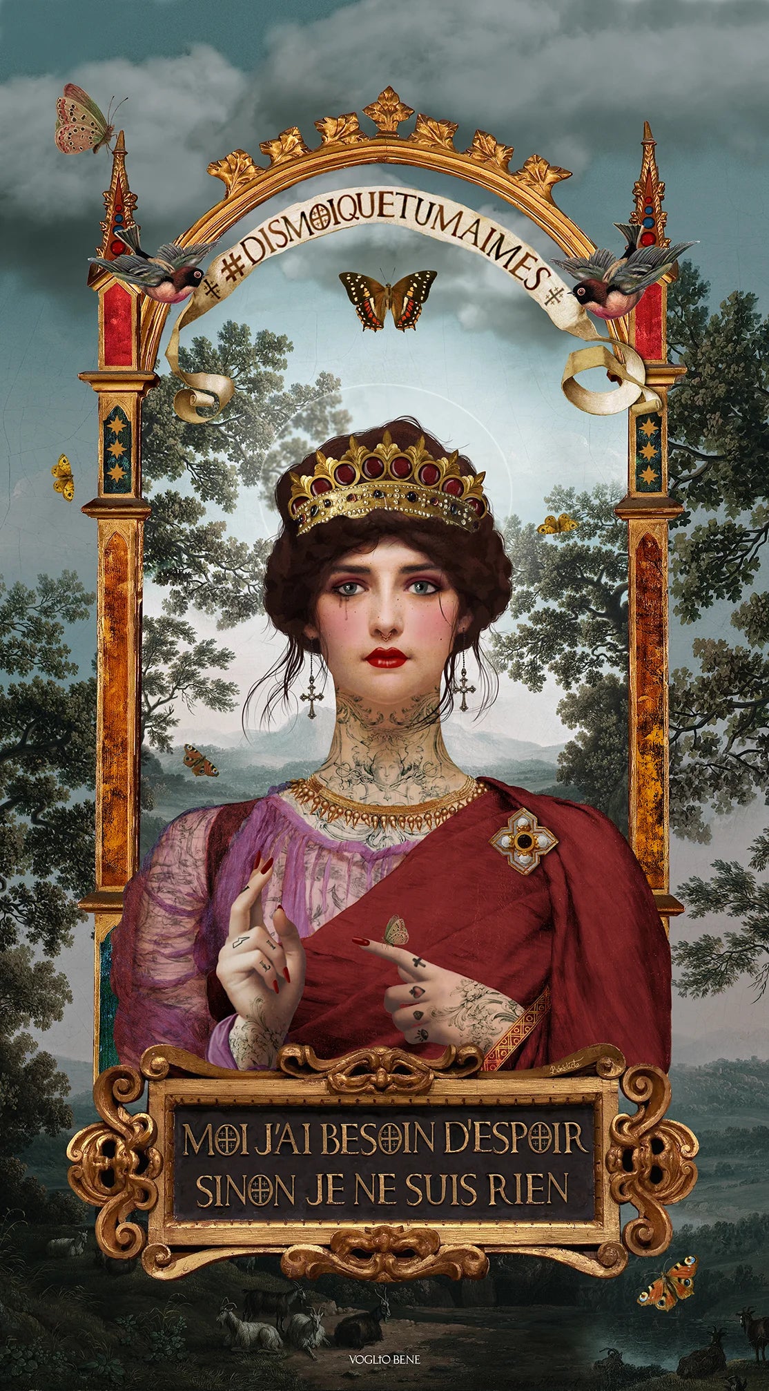 TENTURE 140x80cm - ESPOIR - VOGLIOBENE