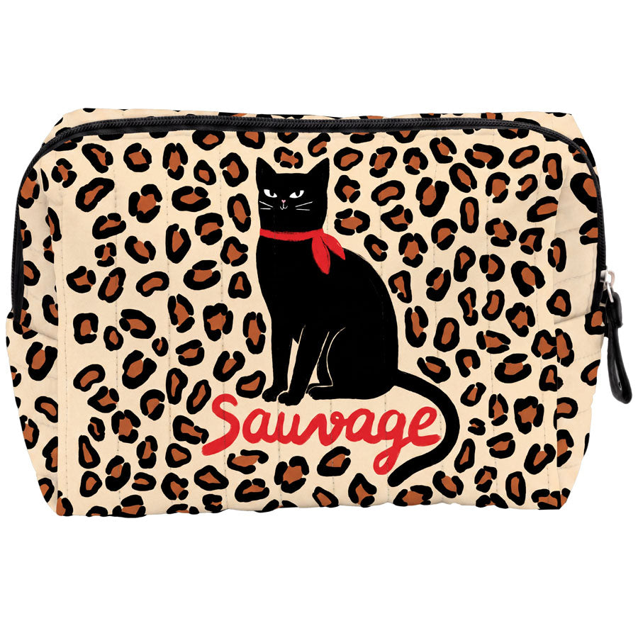 GRANDE TROUSSE MATELASSEE SAUVAGE - CARTES D'ART