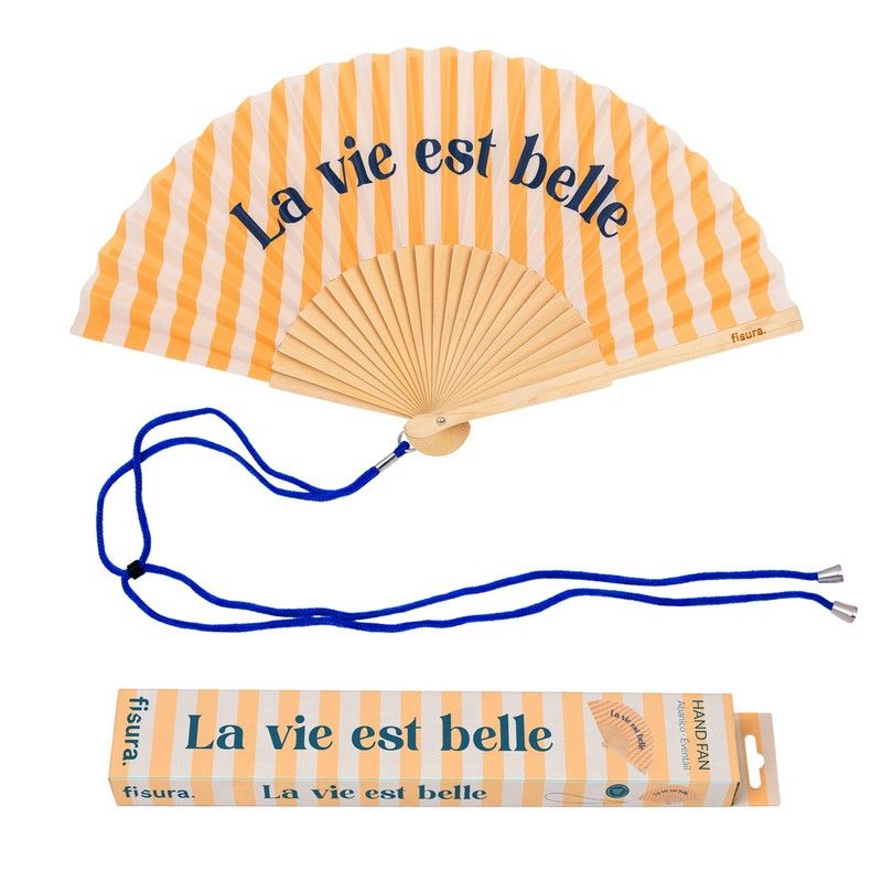 EVENTAIL " LA VIE EST BELLE " - FISURA