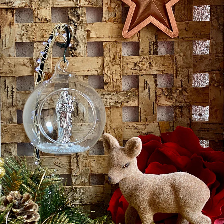 BOULE DE NOÊL BONNE MERE - J'AI VU LA VIERGE