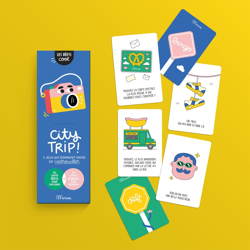 LES DEFIS COOL - CITY TRIP - MINUS EDITIONS