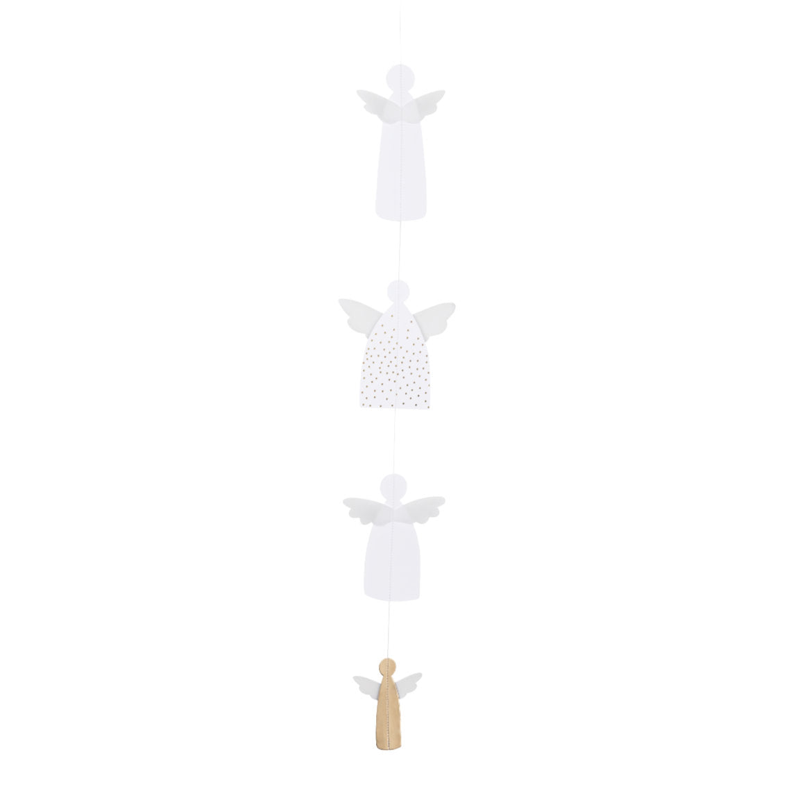 GUIRLANDE EN PAPIER A SUSPENDRE 60cm - ANGES OR - RADER DESIGN STORIES