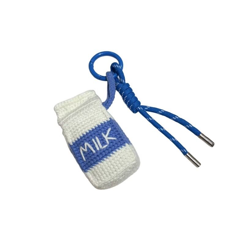PORTE CLES CROCHET BOUTEILLE DE LAIT