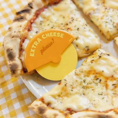 PIZZA CUTTER "EXTRE CHEESE PLEASE " - FISURA
