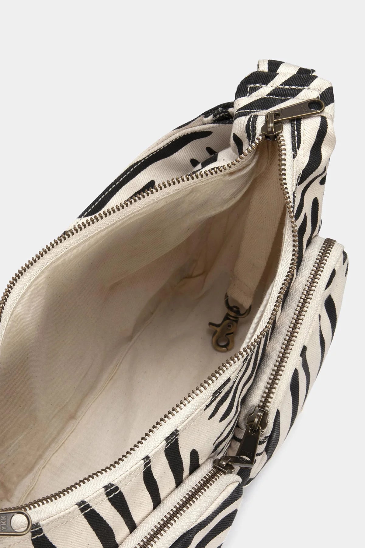 SAC MULTIPOCKET EMILE ZEBRE ECRU - HINDBAG