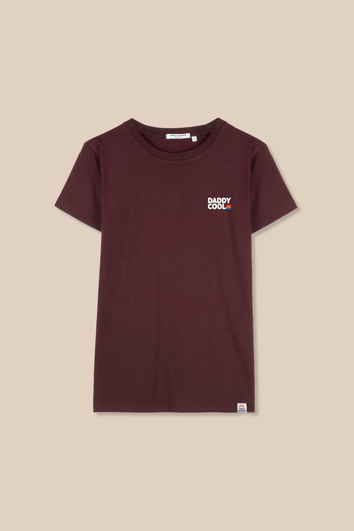 T-SHIRT ALEX - DADDY COOL COEUR BRODERIE - FRENCH DISORDER