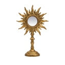 MIROIR A POSER SOLEIL DORE - OPJET