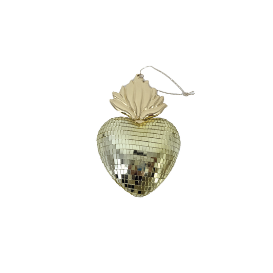 COEUR DISCO EX-VOTO DORE - OPJET PARIS