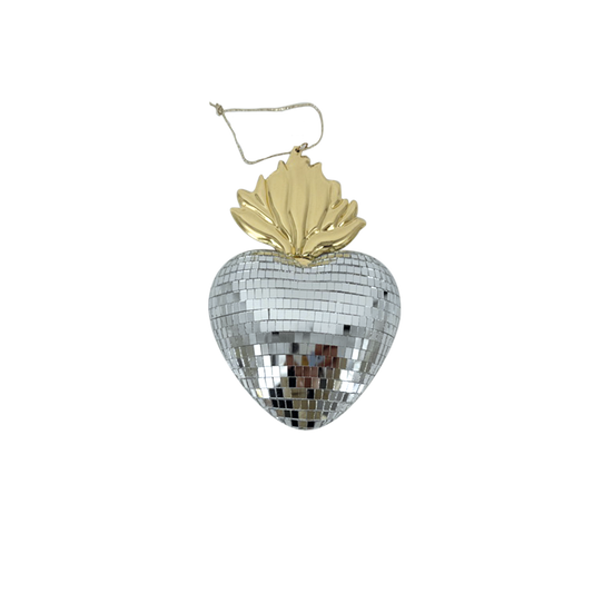 COEUR DISCO EX VOTO ARGENT - OPJET PARIS