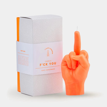 BOUGIE F*CK YOU NEON ORANGE - CANDLEHAND