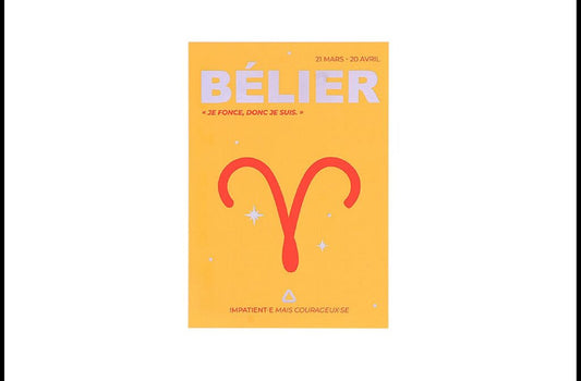 CARTE POSTALE BELIER - AGENT PAPER