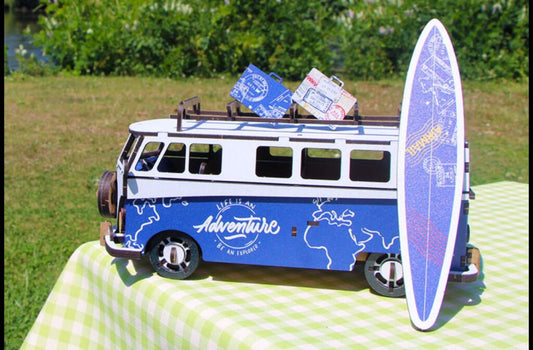 COMBI "ADVENTURE"  EN BOIS A MONTER - AGENT PAPER
