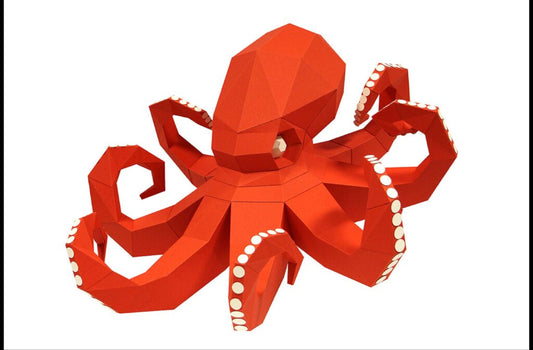 PIEUVRE EN PAPIER 3D - ORIGAMI AGENT PAPER