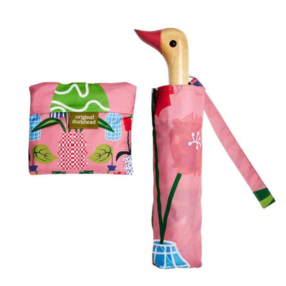 PARAPLUIE COMPACT ECOLOGIQUE IMPRIME VASE -  Original Duckhead