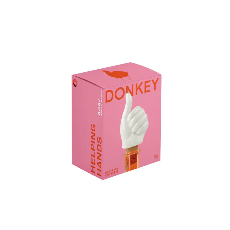 BOUCHON DE BOUTEILLE - POUCE EN L'AIR - DONKEY
