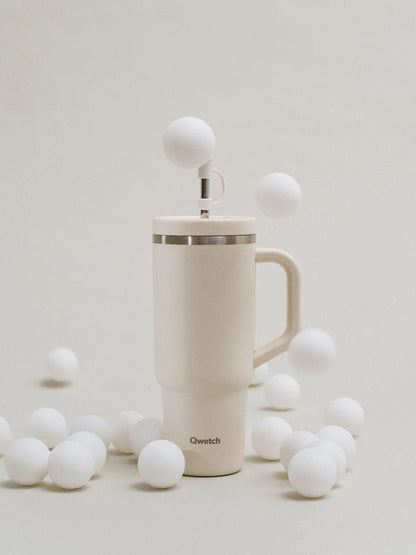 TRAVEL CUP INOX 900ML - SABLE - QWETCH