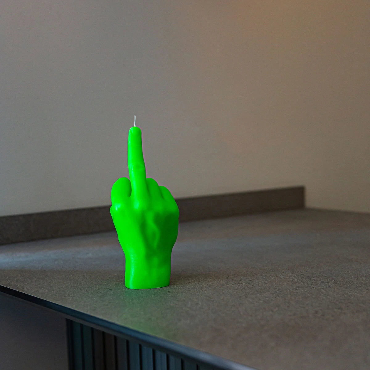 BOUGIE F*CK YOU VERT FLUO - CANDLEHAND