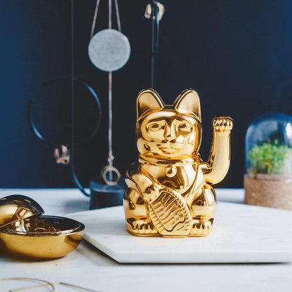 LUCKY CAT GLOSSY GOLD - DONKEY PRODUCTS