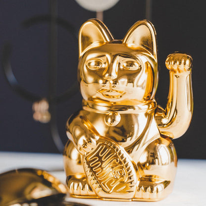 LUCKY CAT GLOSSY GOLD - DONKEY PRODUCTS