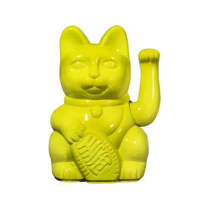 LUCKY CAT SHINNY YELLOW - DONKEY PRODUCTS