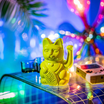 LUCKY CAT SHINNY YELLOW - DONKEY PRODUCTS