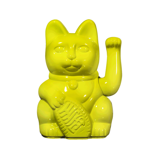 LUCKY CAT SHINNY YELLOW - DONKEY PRODUCTS
