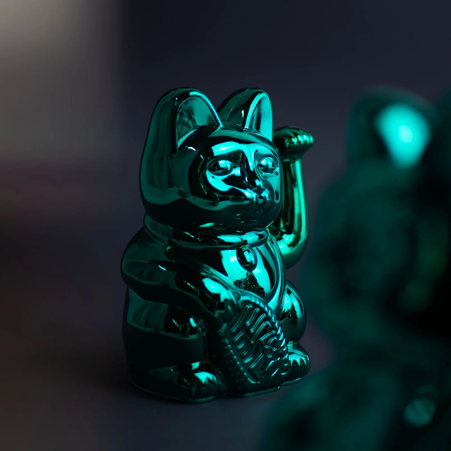 LUCKY CAT COSMIC EDITION URANUS - SHINNY GREEN - DONKEY PRODUCTS