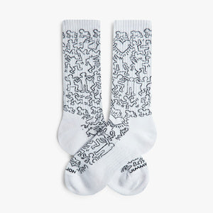 CHAUSSETTES ATHLETIC - KEITH HARING COMMUNITY - JIMMY LION