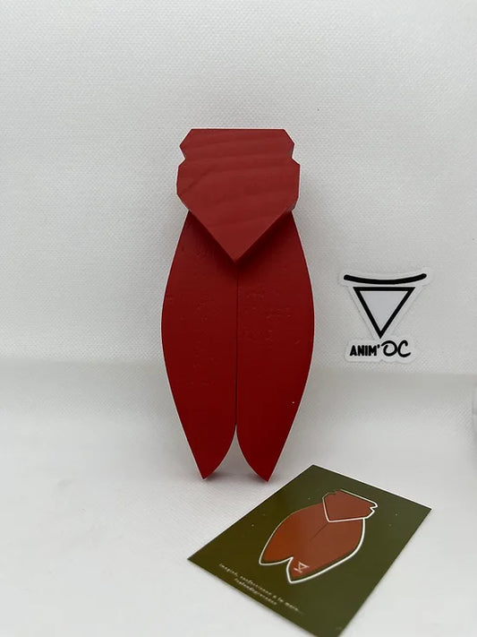 CIGALE EN BOIS - KISS ME - ANIM'OC