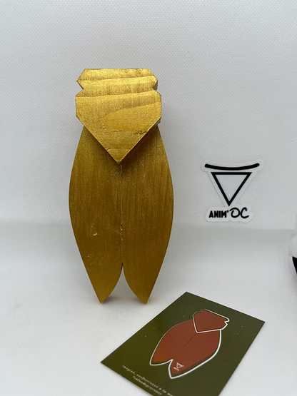 CIGALE EN BOIS - OR- ANIM'OC