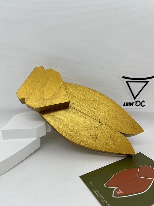 CIGALE EN BOIS - OR- ANIM'OC