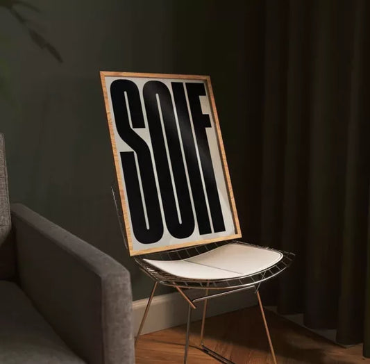 AFFICHE A4 " SOIF"  - STUDIO TOPO