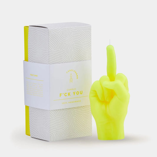 BOUGIE F*CK NEON YELLOW - CANDLEHAND