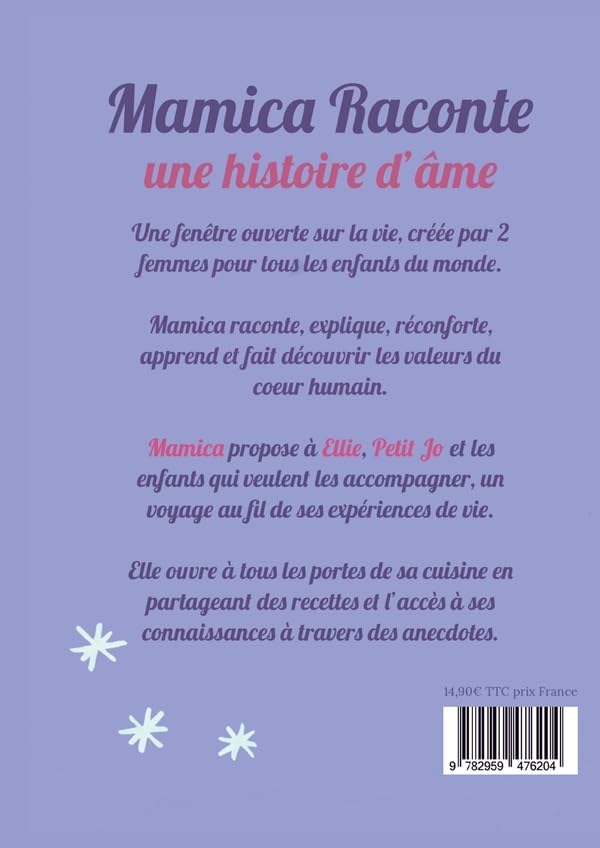 LIVRE KIDS - MAMICA RACONTE UNE HISTOIRE D'ÂME