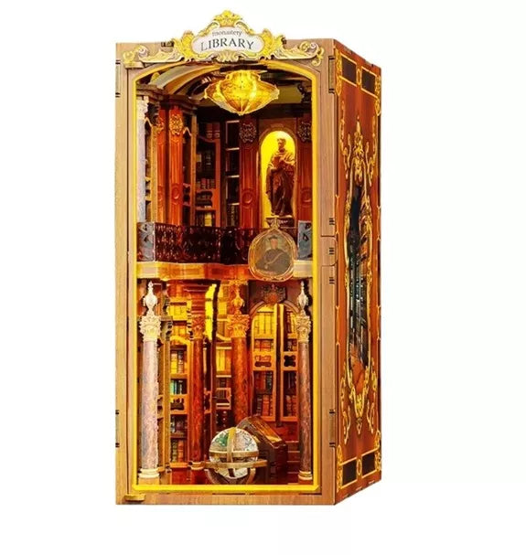 KIT DE CONSTRUCTION SERRE-LIVRE - BIBLIOTHEQUE DE MONASTERE