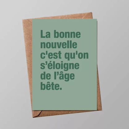CARTE ANNIVERSAIRE - BULMA STUDIO