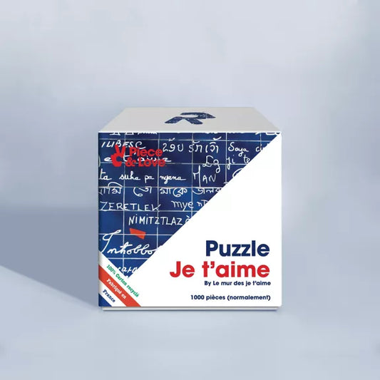 PUZZLE 1000 PIECES JE T'AIME - PIECE&LOVE