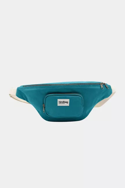 SAC BANANE SOFIA  BLEU PAON - HINDBAG