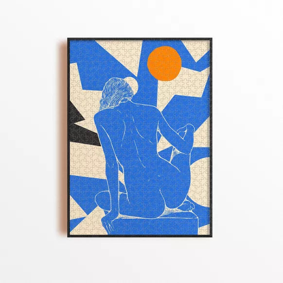 PUZZLE 1000 PIECES - PEAU BLEUE - PIECE&LOVE