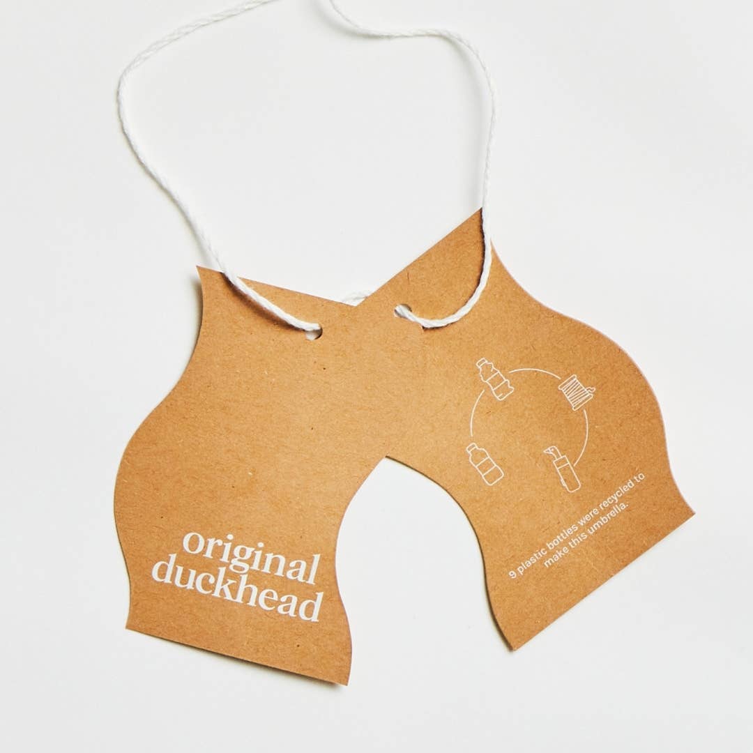 PARAPLUIE COMPACT ECOLOGIQUE IMPRIME VASE -  Original Duckhead