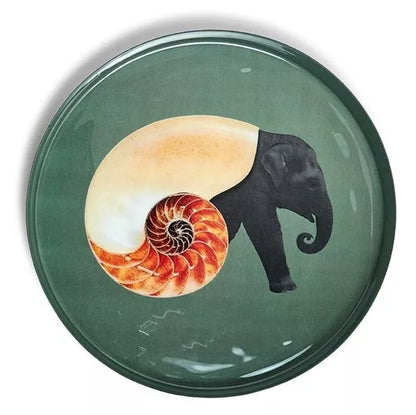PLATEAU ROND  SHELLEPHANT - GANGZAÏ