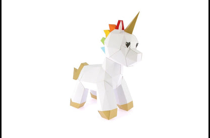 BÉBÉ LICORNE 3D - ORIGAMI AGENT PAPER
