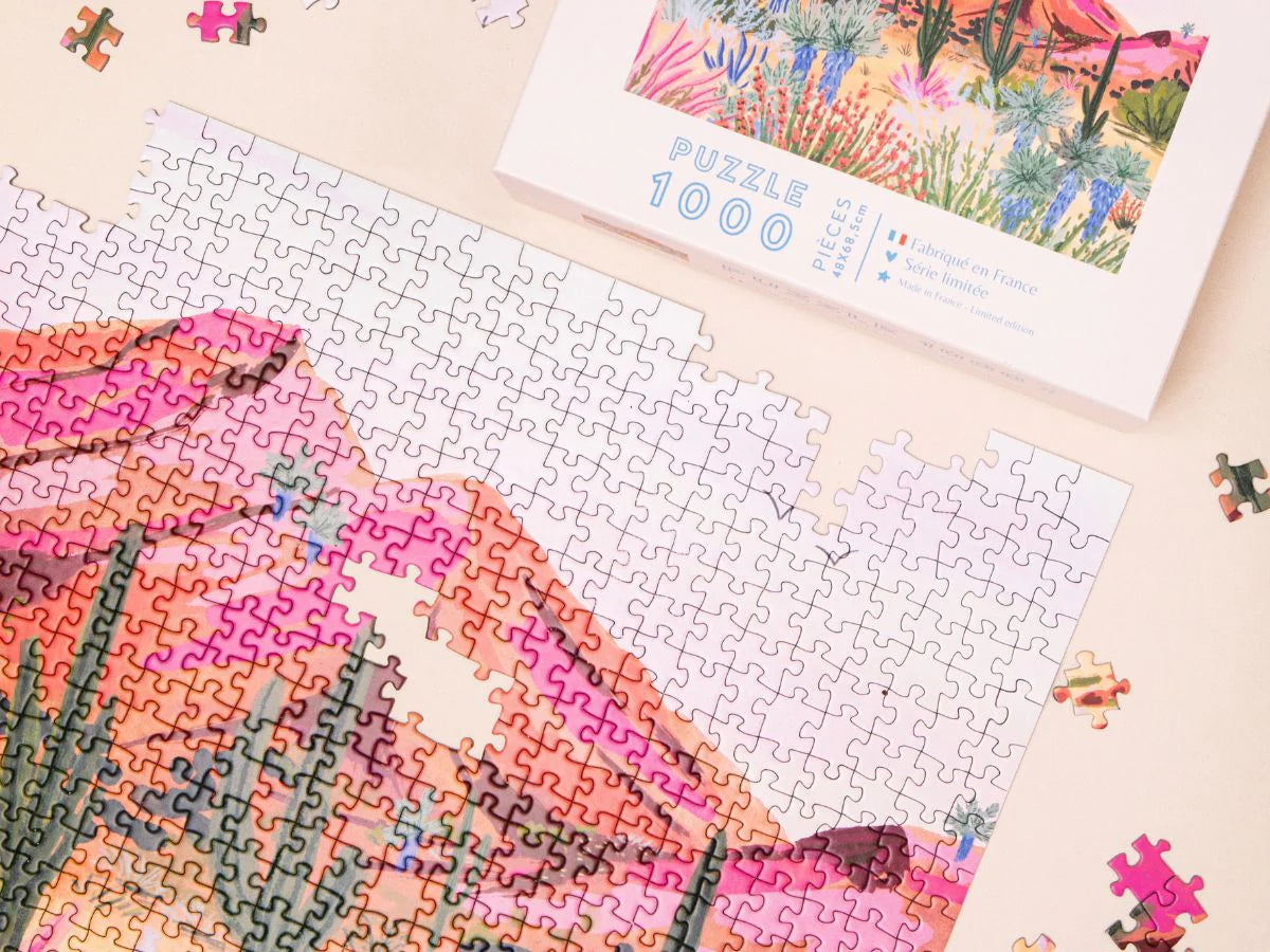 PUZZLE 1000 PIECES - BRIGHT DESERT - LA PETITE EPICERIE