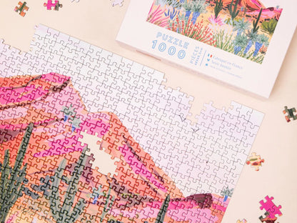 PUZZLE 1000 PIECES - BRIGHT DESERT - LA PETITE EPICERIE