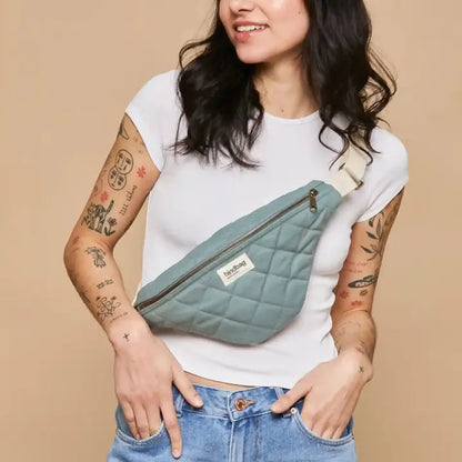 SAC BANANE OLIVIA MATELASSEE - HINDBAG