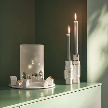 CHANDELIER EN PORCELAINE CASSE-NOISETTE MAGNUS - RADER DESIGN STORIES