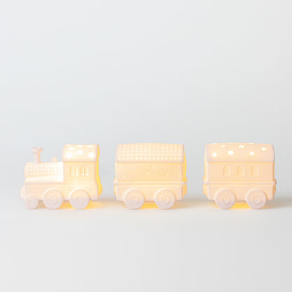 PHOTOPHORE EN PORCELAINE - TRAIN - RADER DESIGN STORIES