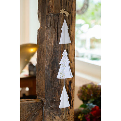 GUIRLANDE EN PAPIER A SUSPENDRE 57cm - SAPINS - RADER DESIGN STORIES