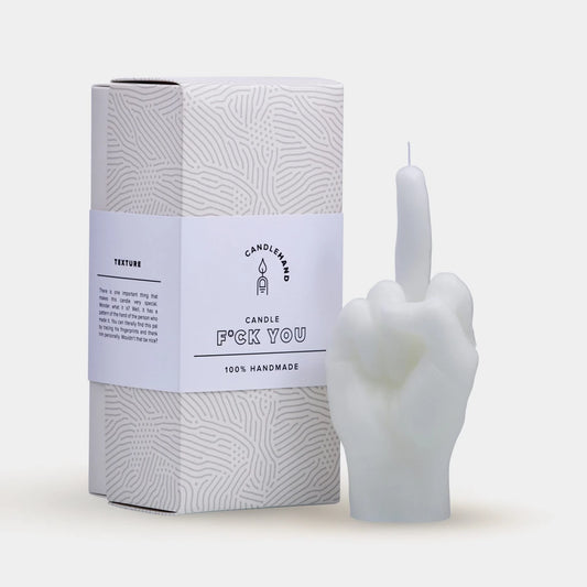 BOUGIE F*CK YOU BLANC -  CANDLEHAND